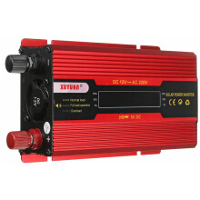 Inverter di potenza per auto efficiente con doppie prese CA e porte di ricarica USB, il tuo partner per un'alimentazione ininterrotta durante
