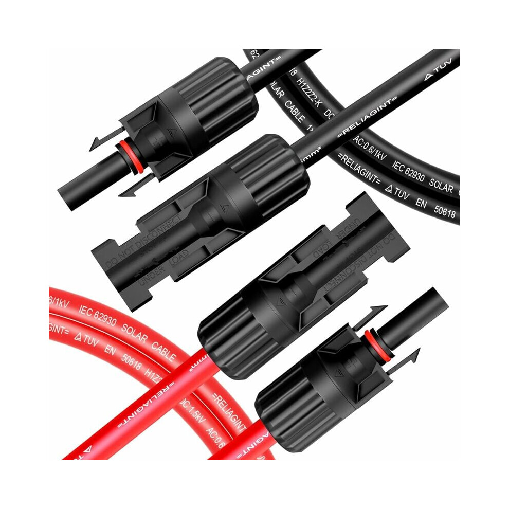 Heavy Duty Wire Solar Panel Extensions Cable, Outdoor Use Thermoplastic Elastomer Material Ensures Longevity, Moisture Resistance And Corrosion 9128293339315