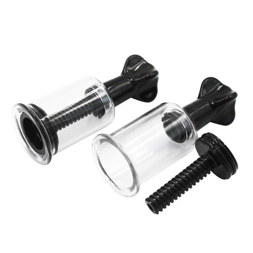 Increase Sensitivity With Strong Suction Devices, Easy Twist Design For Adjustable Intensity, Set Enhancements To Elevate Intimate Experiences (2PCS) 1