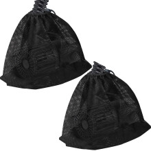 Pumpenschutztasche aus Nylonmaterial, idealer Schutz für Ihre Ausrüstung, verstellbarer Kordelzug für sicheren Halt, ultrafeines Netzgewebe