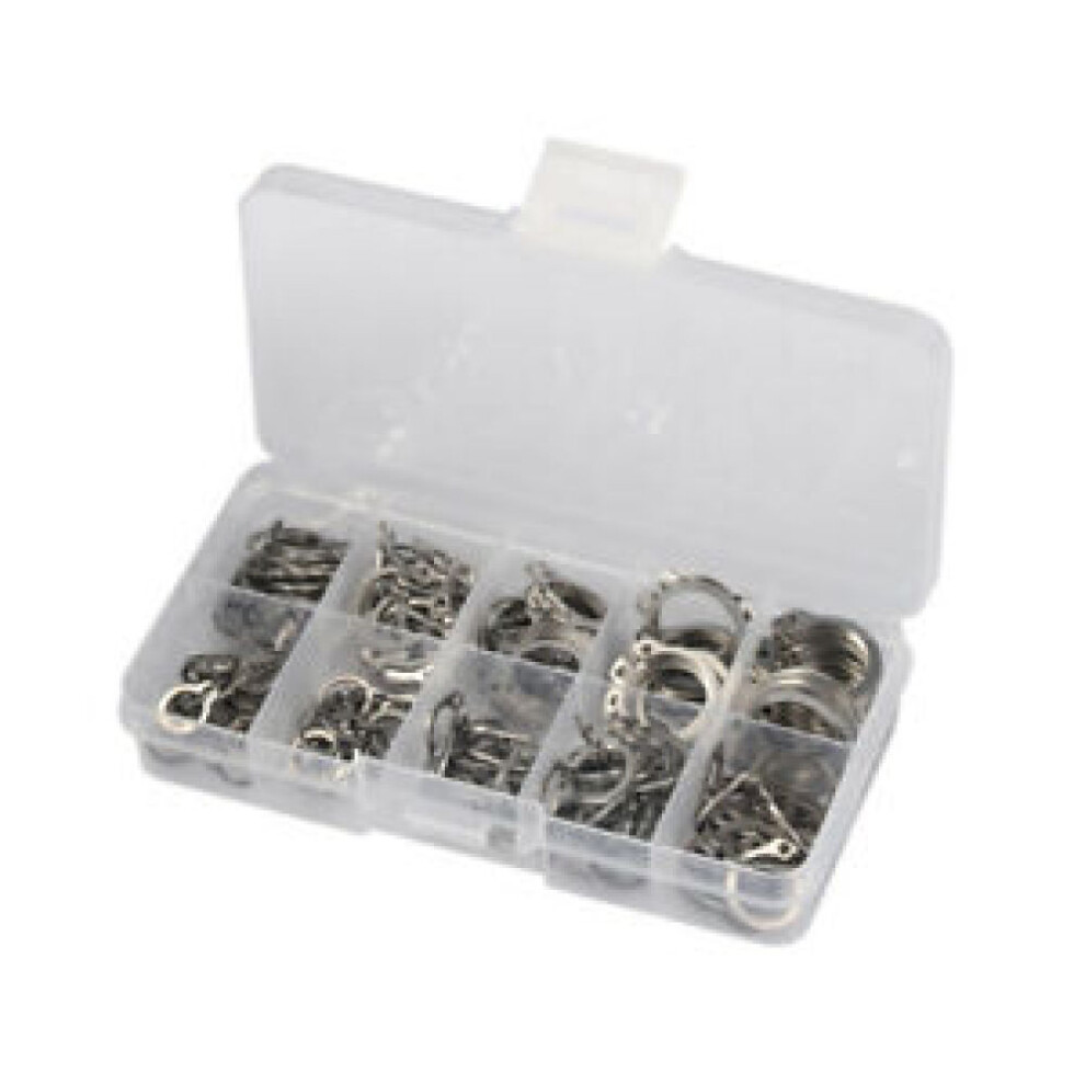 Snap Retainer Kit For Various Sizes Available, High Performance Feature Stainless Steel External Circlip Set For Widespread Applications 9448196388082