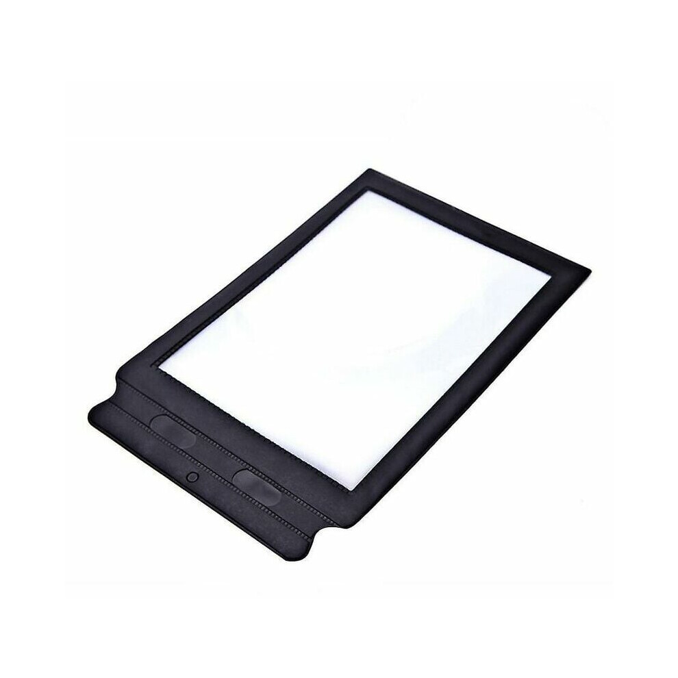Large Fresnel Magnifying Sheet for Hand-Held Use, Magnifier Reading Aid with Non-Toxic Unbreakable Material for Enhanced Detail Work