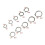 Retaining Ring Set For Widespread Applications, Exquisite Labels Stainless Steel Snap Ring Kit For Various Sizes Available 3