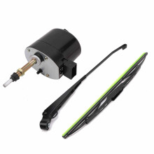 Moteur d'essuie-glace pour applications 12 V CC, moteur d'essuie-glace Ă nettoyage efficace, silencieux et robuste, compatible avec les cabines de