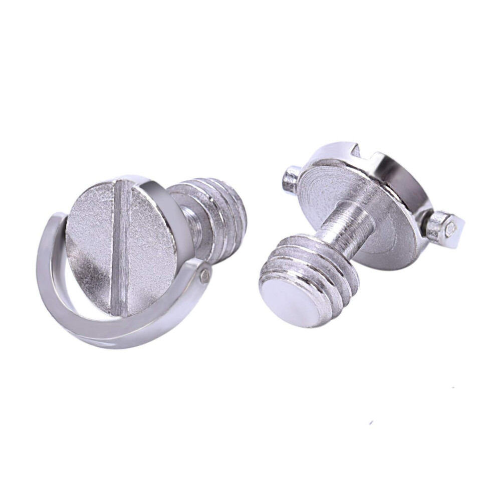 Longer Shaft Dring Screw 3/816 Thread Camera Tripod Quick Release Mounting Screw Adapter (Pack Of 2) Ref: 8585 9365049835114