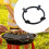Wok bracket, burner support, kitchen accessory, wok rack replacement part, style b 4