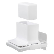 Wall Mounted Soap Grinder Box for Bathroom and Kitchen, Manual Bar Soap Powder Maker