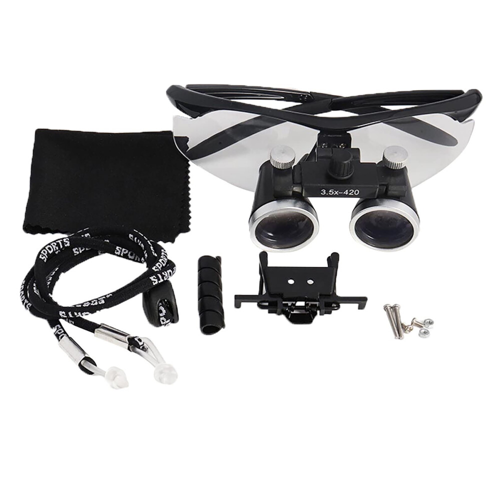 Dental Loupes 3.5X, Surgical Loupes For Doctors, Binocular Magnification Glasses For Dentistry Ophthalmology Otolaryngology 9189345009181