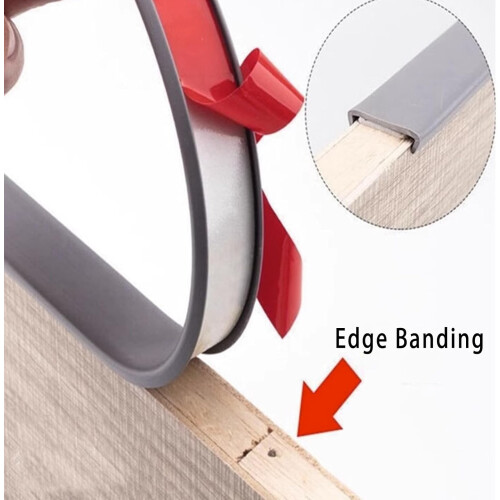 Ushaped edge banding, edge banding with soft edges, selfadhesive edge protector (20mm) 2