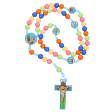Easter pendant Jesus necklace children's decoration acrylic beads gift