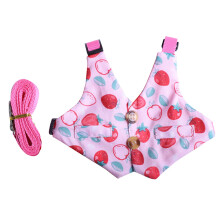 Pet harness for small animals, antiescape vest, harness, pet clothing, outdoor activity, training suit for small pets peachesL