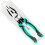 Bolt Cutter 9Inch, SpringLoaded HeavyDuty Wire Cable Cutter, Small Snips With Soft Antislip Handle 2