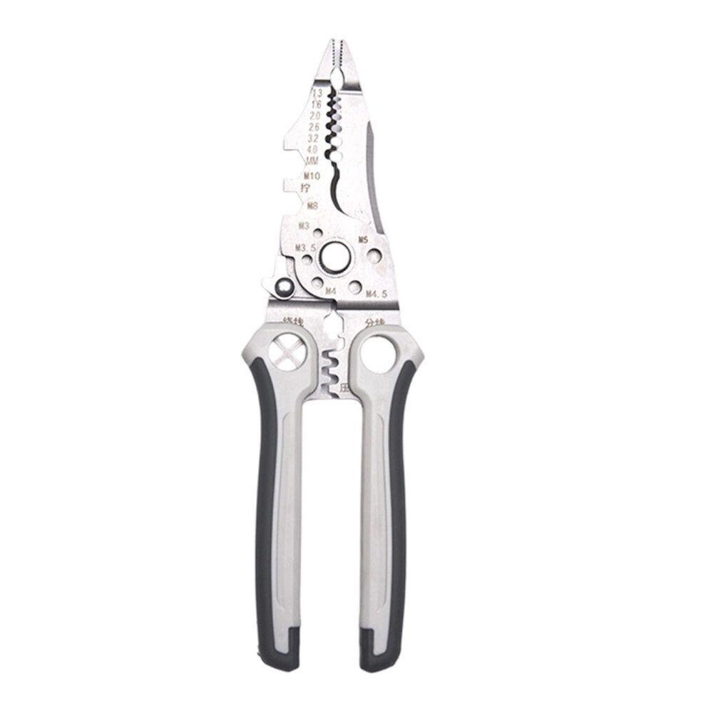 Multitask Wire Stripper Model 014C Heavyduty Cable Stripping Pliers, Insulation Stripping, Terminal Crimping 9189345294266