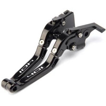 Motorcycle Brake Clutch Levers CNC Folding Black for Husqvarna Svartpilen 401 Vitpilen 401 (2018)