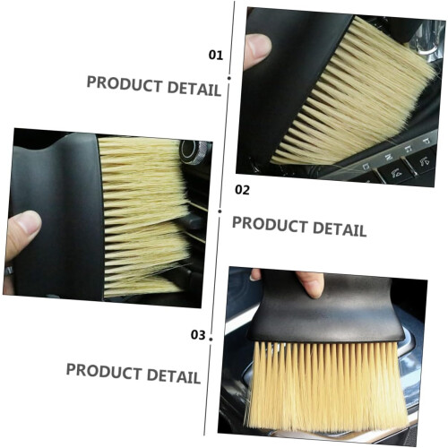 Interior Air Vent Brush Car Detailing Tool Soft Bristles Efficient Cleaning 1 Pack 1