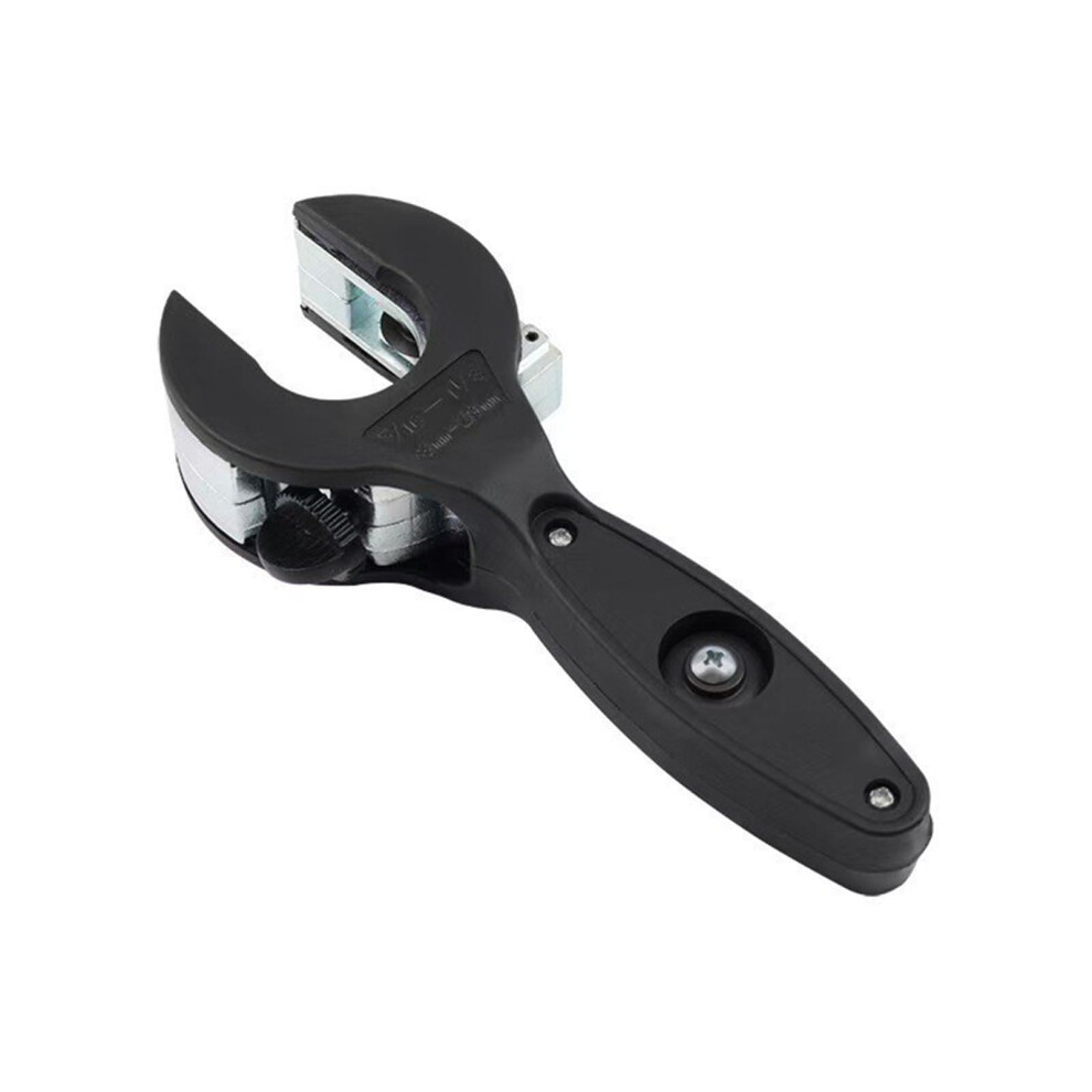 Plumbing Cutter 6-23Mm Adjustable Ratcheting Tube Cutter For Rubber Pipes Professional Hand Tool Black 6-29Mm 9347817117714