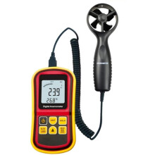 Digital Anemometer Wind Speed Air Flow Rate Measurement Precision Measurement Easy Compact Portable LCD With Back Light Probe Anemometer Ref: 8817