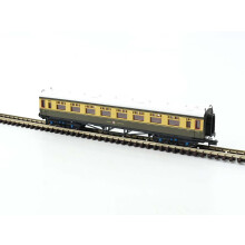 Dapol 2P-000-161 Collett Coach Third GWR Chocolate/Cream 521 N Gauge