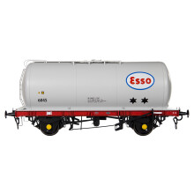 Dapol 7F-064-009 45t TTA Tank Wagon Esso Red/Grey Chassis 6102 1:43