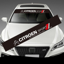Car Windscreen Sun Strip For Citroen C1 C2 C3 C4 C5 Elysee SelfAdhesive Front/Rear Window Windshield Sunstrip Sticker