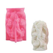 3D Silicone Handicrafts Moulds for Delicate Candle Making