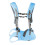 Pet Backpack Cats Carriers Bag Soft Big Capacity with-S Blue 1