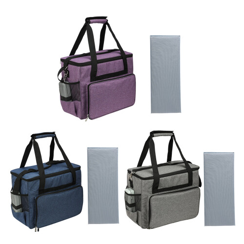 Sewing Machine Carrying Case with Removable Shoulder Strap-blue 1