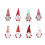 Practical Christmas Dwarf Stocking Hook for Tree Wall-G style 2