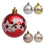 Beautiful Star Patterned Sphere Tree Baubles Festival-Gold 5