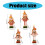 Harvest Festivals Scarecrow Doll Retractable-Womens model 4