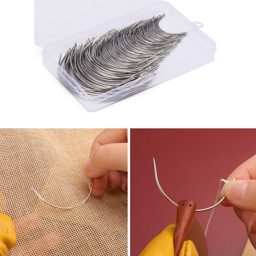 Curved Needle Leather Saddles Needle Upholstery Needle Sewing 1