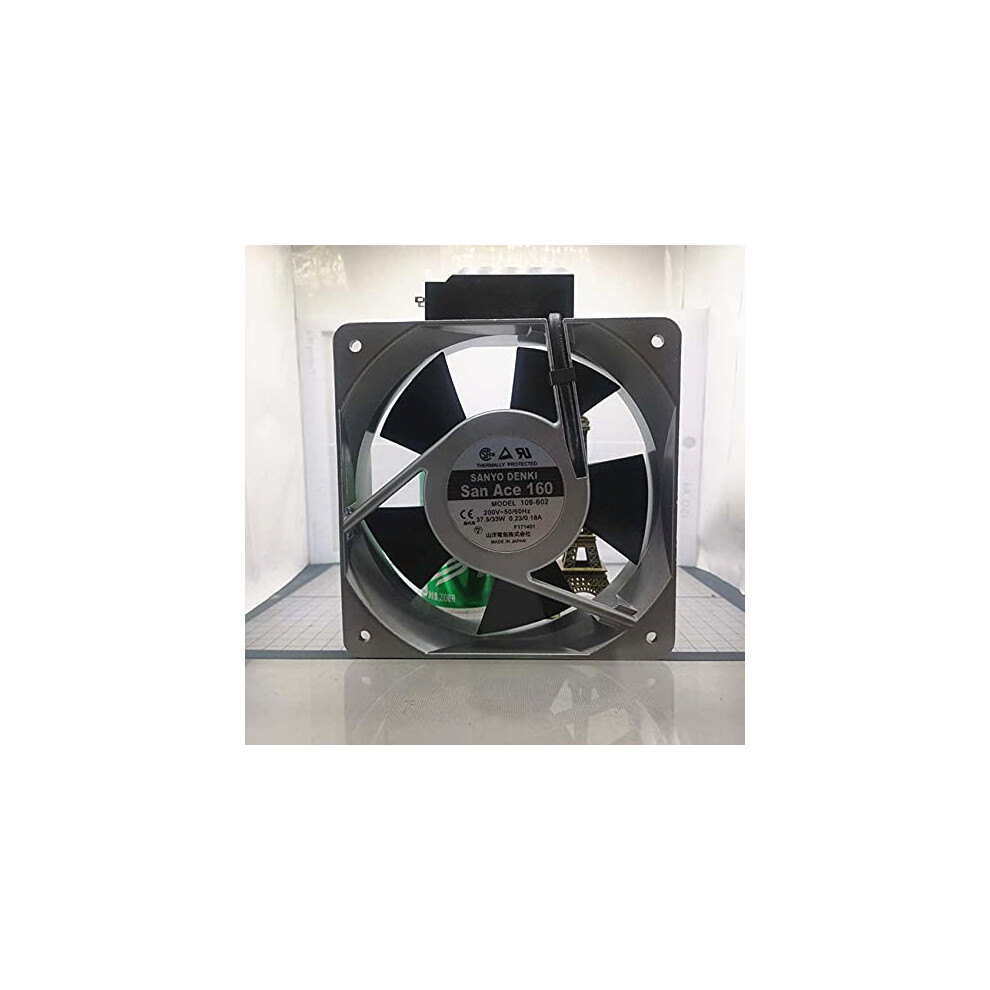 For Sanyo 109602 16050 16Cm 37.5/33W 200V Inverter Server Axial Cooling Fan Ref: 7623 9365049837019