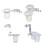 Aquariums Plant Holder for Daffodils FishTanks-Fixed single cup 2