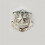 Star Emblem Roleplay Captain Costume Hat-silver eagle hat 3
