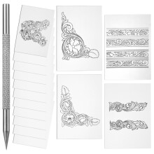 Leather Scribing Tool Leather Carving Pattern Description Paper