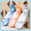Foldable Pet Water Bottle Convenient Dog Drinking-lake blue 5