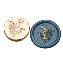 Flower Series Lakzegel Stempel voor Envelop Bruiloft-windgong