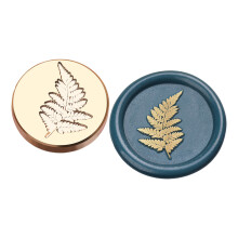 Butterfly Wax Seal Stamp for Cards Scrapbooking-fern leaf seal
