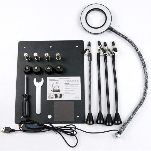 Helping Hands Soldering Station Tool for Engineers Hobbyists Needing Reliability Stability Stable in Electronics Ref: 6591 1