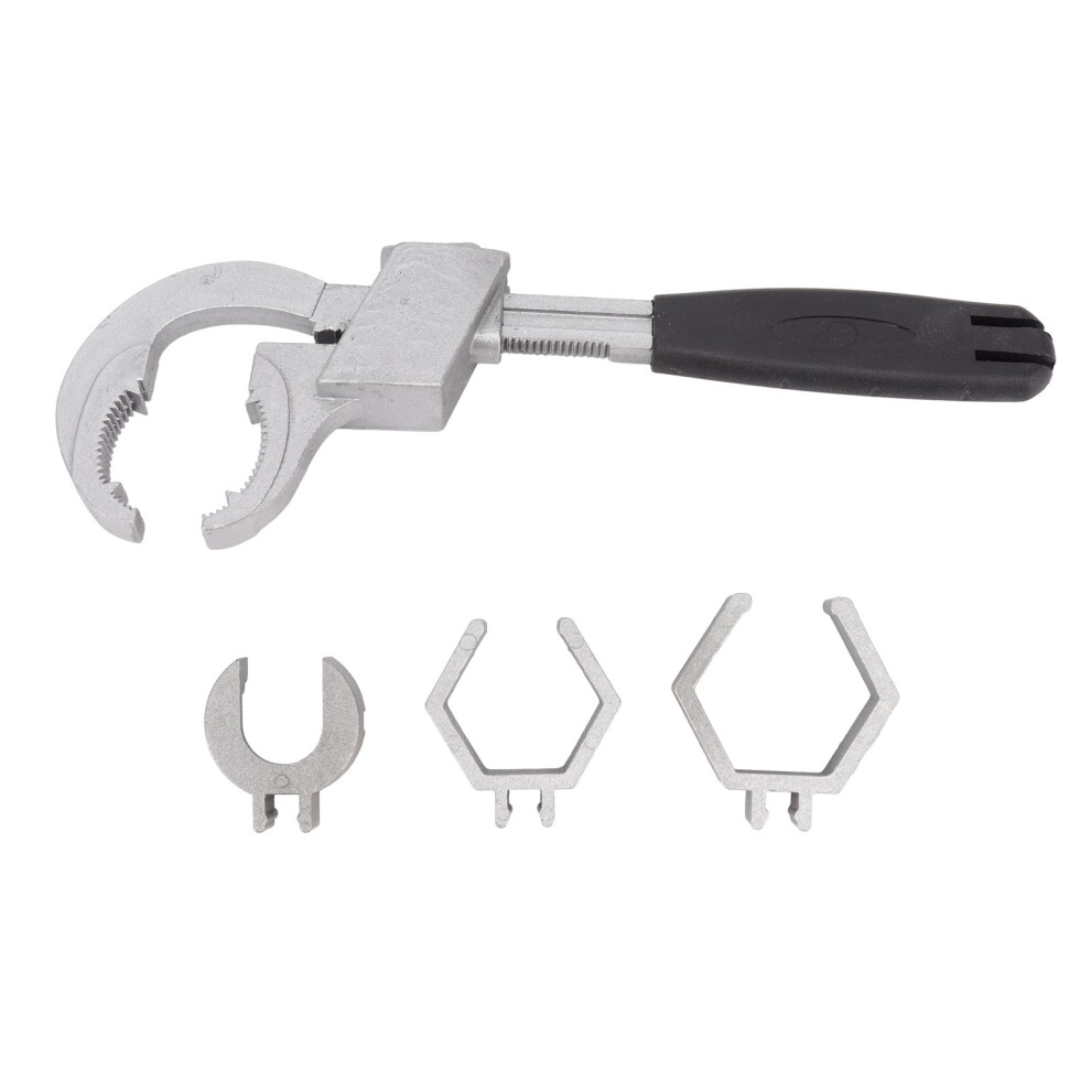 Practical Household Tool, Multipurpose Round Chucks For Flexible Use, Large Opening Adjustable Wrench Perfect For Plumbing & Woodworking Tasks 9148971595550
