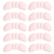 Comfort Heel Grips, Non-Slip Adhesive Design for Secure Shoe Attachment, Breathable Sweat-Absorbent Liner, Premium Heel Pads for Women and Men (5 Pair