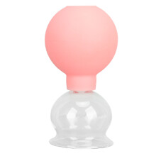 Cupping Cup Set, Medical-grade Silicone Breast Vacuum Pump Abs Plastic And Silicone, For Home Care And Physiotherapy (Pink)