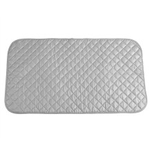 Travel Ready Magnetic Ironing Mat, Heat Resistant Pad For Instant Ironing Board, Portable Cover Alternative, Quilted Washer Dryer Top Protector, Small