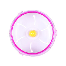 Running Disc Toy for Small Pets Rotating Jogging Wheel Small Pet Sports Wheel Toy Hamster Cage Accessories Pink 17.5cm