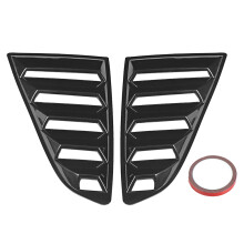 Raamventilatierooster voor Ford Mustang, sterke lijm voor optimale hechting en extra schaduw, professionele fabricage, perfecte pasvorm (2 stuks)