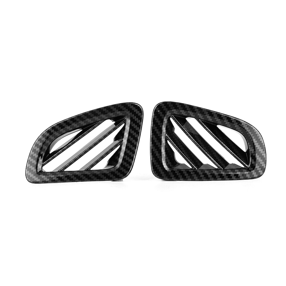Fashion Interior Style Interior Car Accs With Carbon Fiber Waterproof Abs Mat Dashboard Console Upper Air Vent Trim, Easy Install And Long Grain 9190834518169