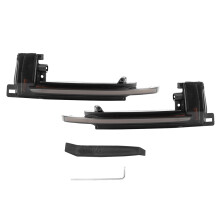 Indicador de seta LED para retrovisor lateral, fácil de instalar, para Audi A4A5B8A6S6A8SQ3. Pisca sequencial dinâmico, à prova d'água e