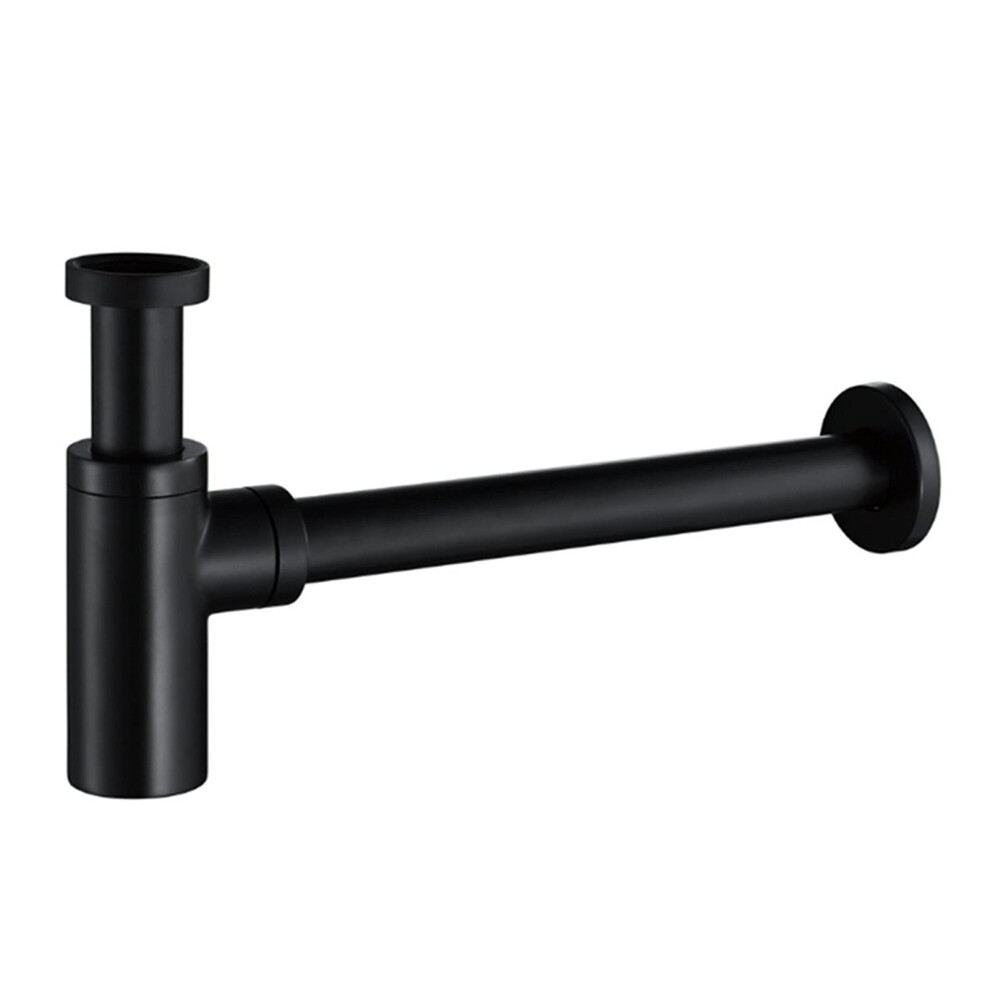 Bathroom Sink Drain Stopper Set Black Modern Washbasin Siphon Horse Accessories Fixtures Kit Ref: 7373 9365049837224