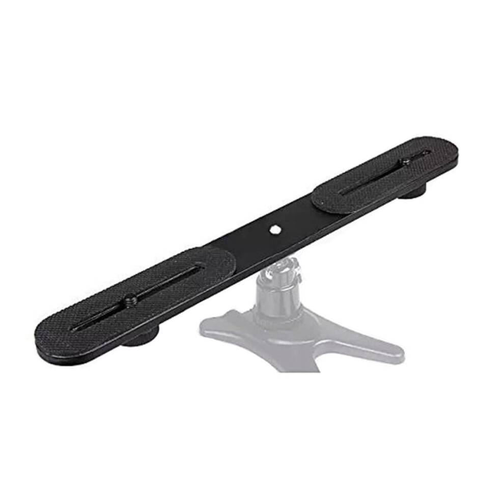 Aluminum Alloy Dual Camera Bracket Ttype Tripod Mount For Dual Flash Ing Light 9426802288353