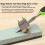 Professional Woodworking Honing Guide, Wide Sharpening Range Stainless Steel Chisel Sharpening Kit, Durable Construction Adjustable Angle Guide for 4